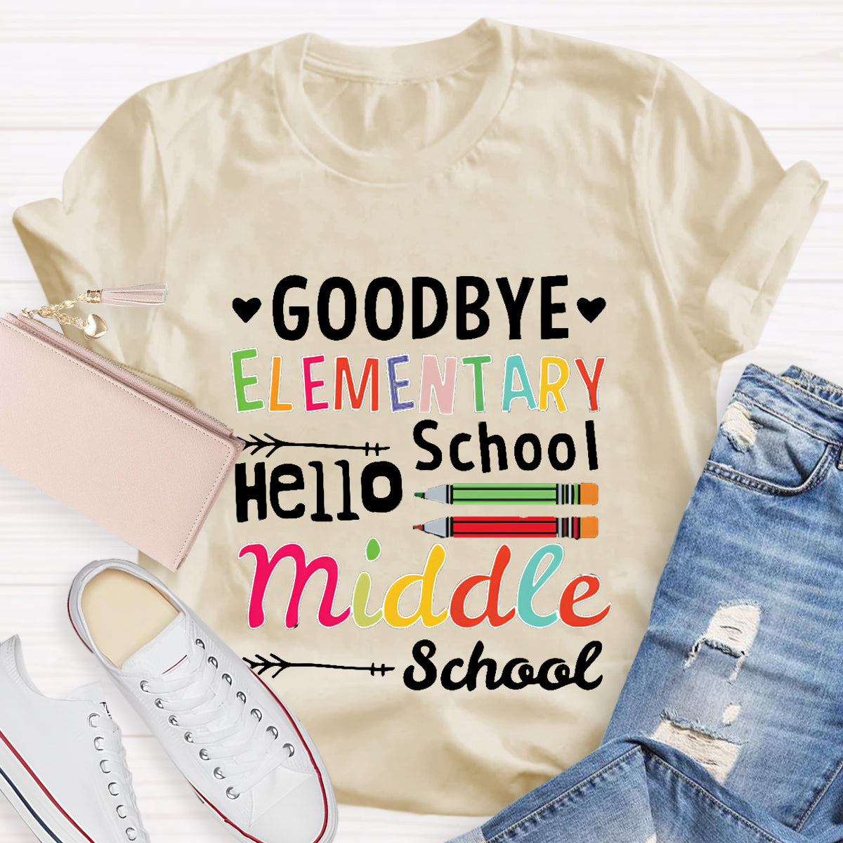 Hello Middle School Teacher T-Shirt