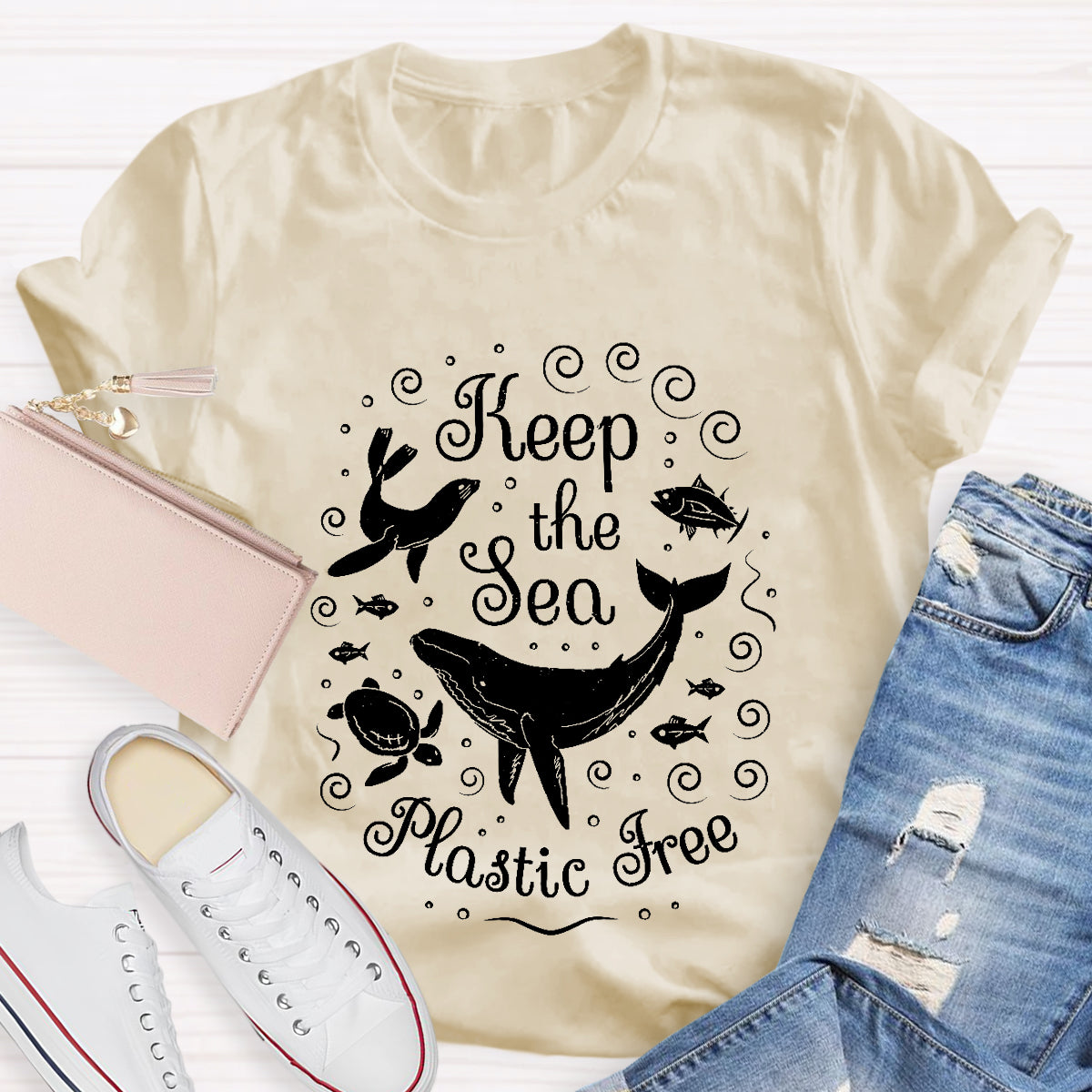 Keep The Sea Plastic Free T-Shirt