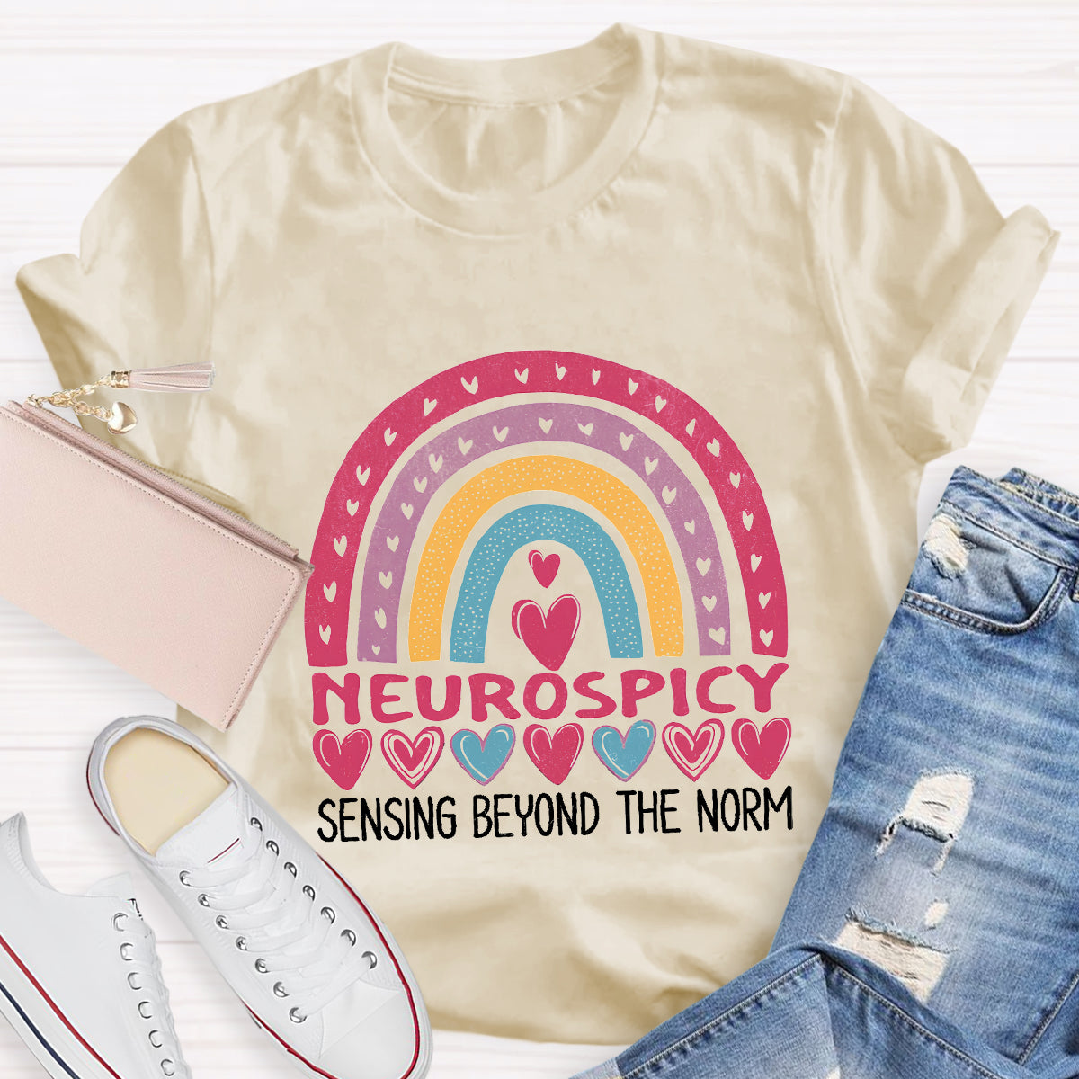 Neurospicy Sensing Beyond The Norm T-Shirt