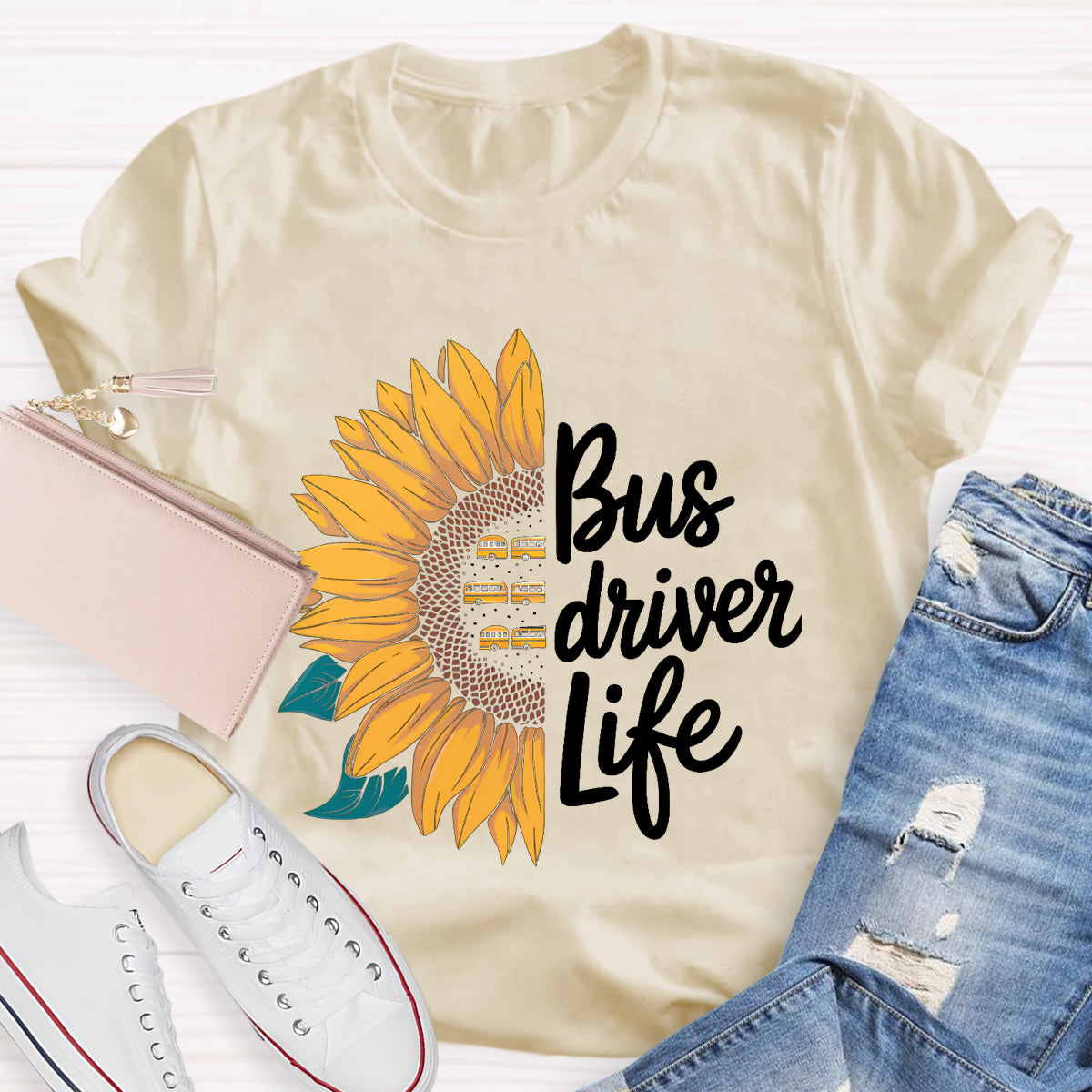 Bus Driver Life Teacher T-Shirt
