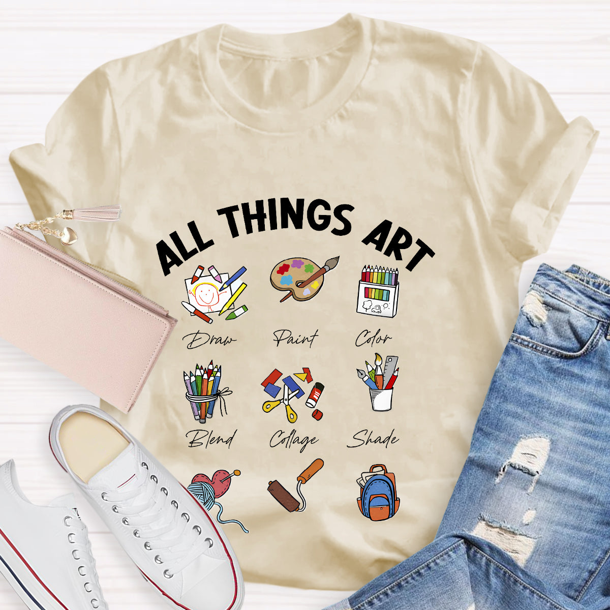 All Things Art Teacher T-Shirt