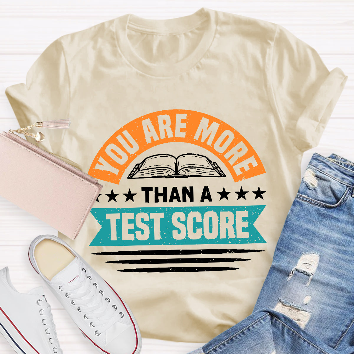 Young Are More Than A Test Score Teacher T-Shirt