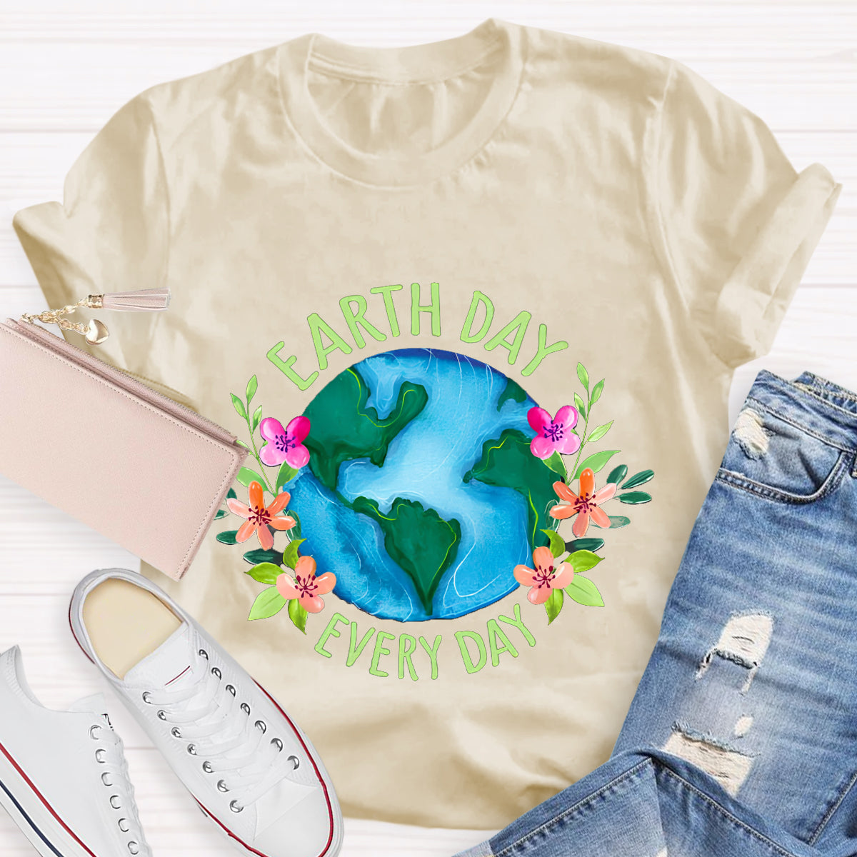 Earth Day Every Day Environmental T-Shirt