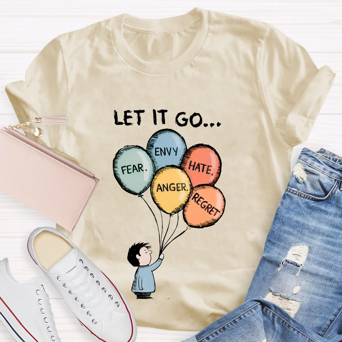 Let It Go Hate Angry T-Shirt