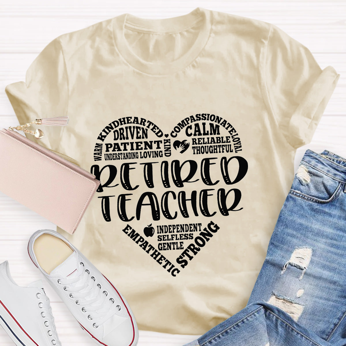 Retired Teacher Strong Teacher T-Shirt