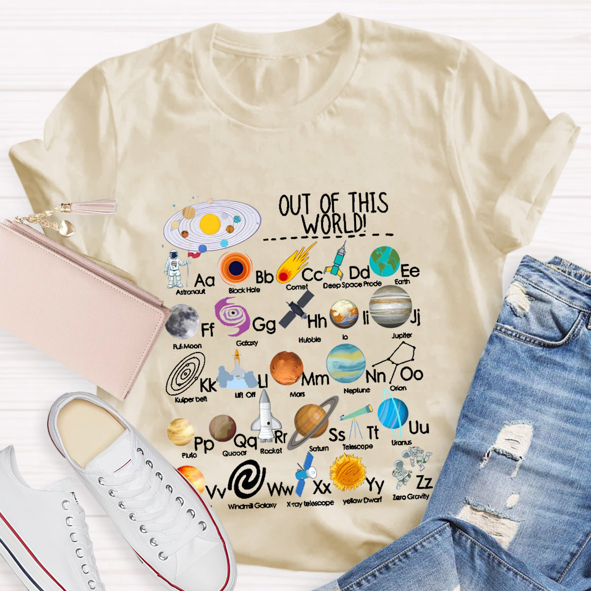 Out Off This World Teacher T-Shirt