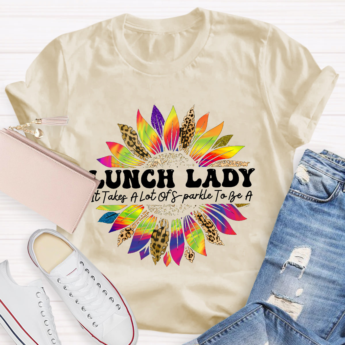 It Takes A Lot Of Sparkle To Be A Lunch Lady T-Shirt