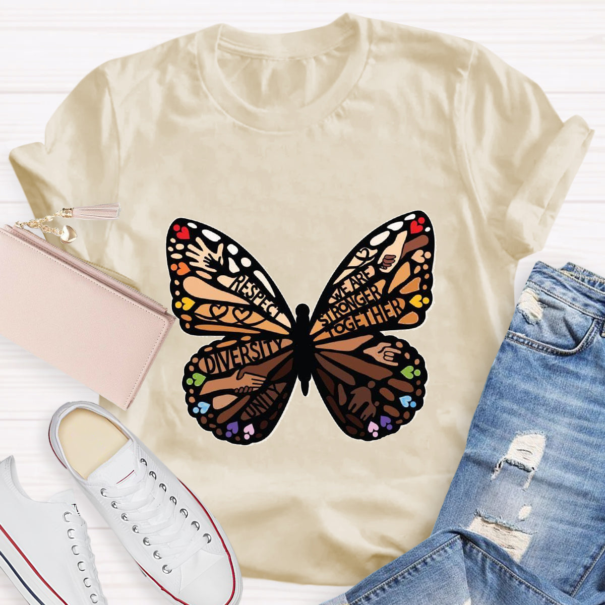 Respect Diversity We Are Strong Together T-Shirt
