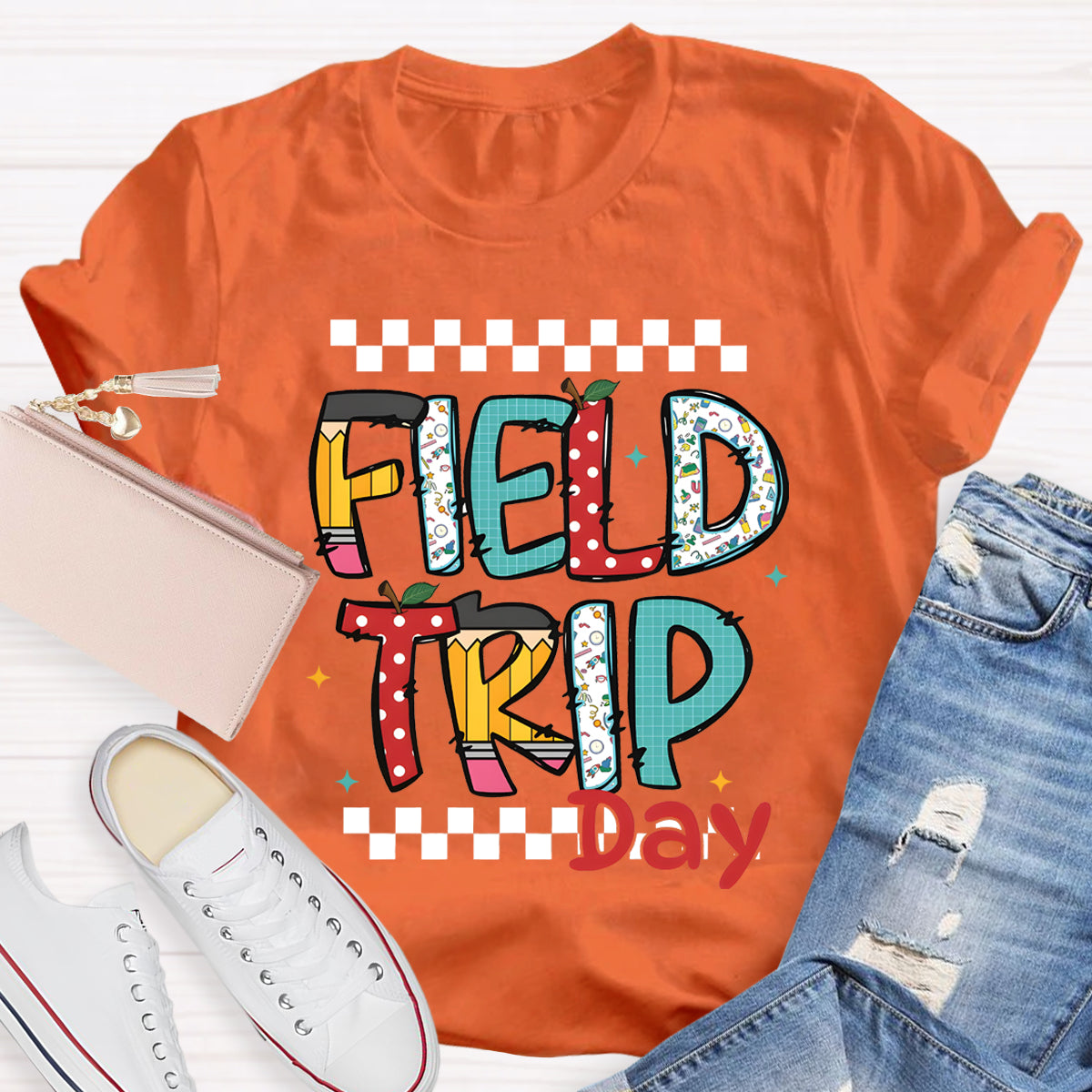 Field Trip Day Teacher T-Shirt