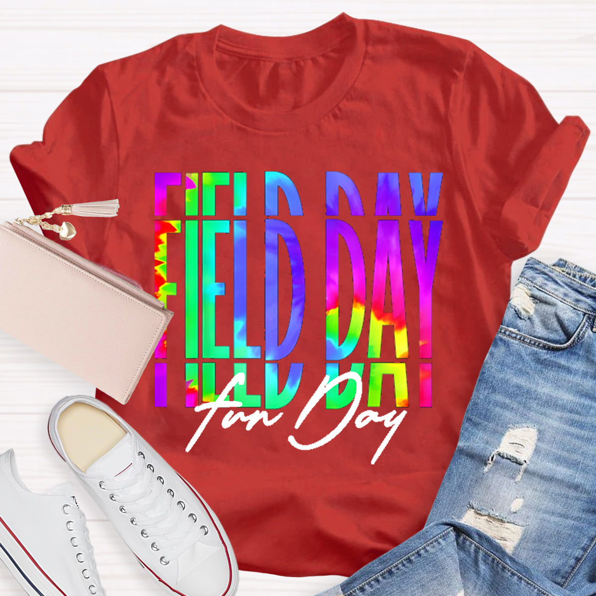 Field Day Fun Day Teacher T-Shirt