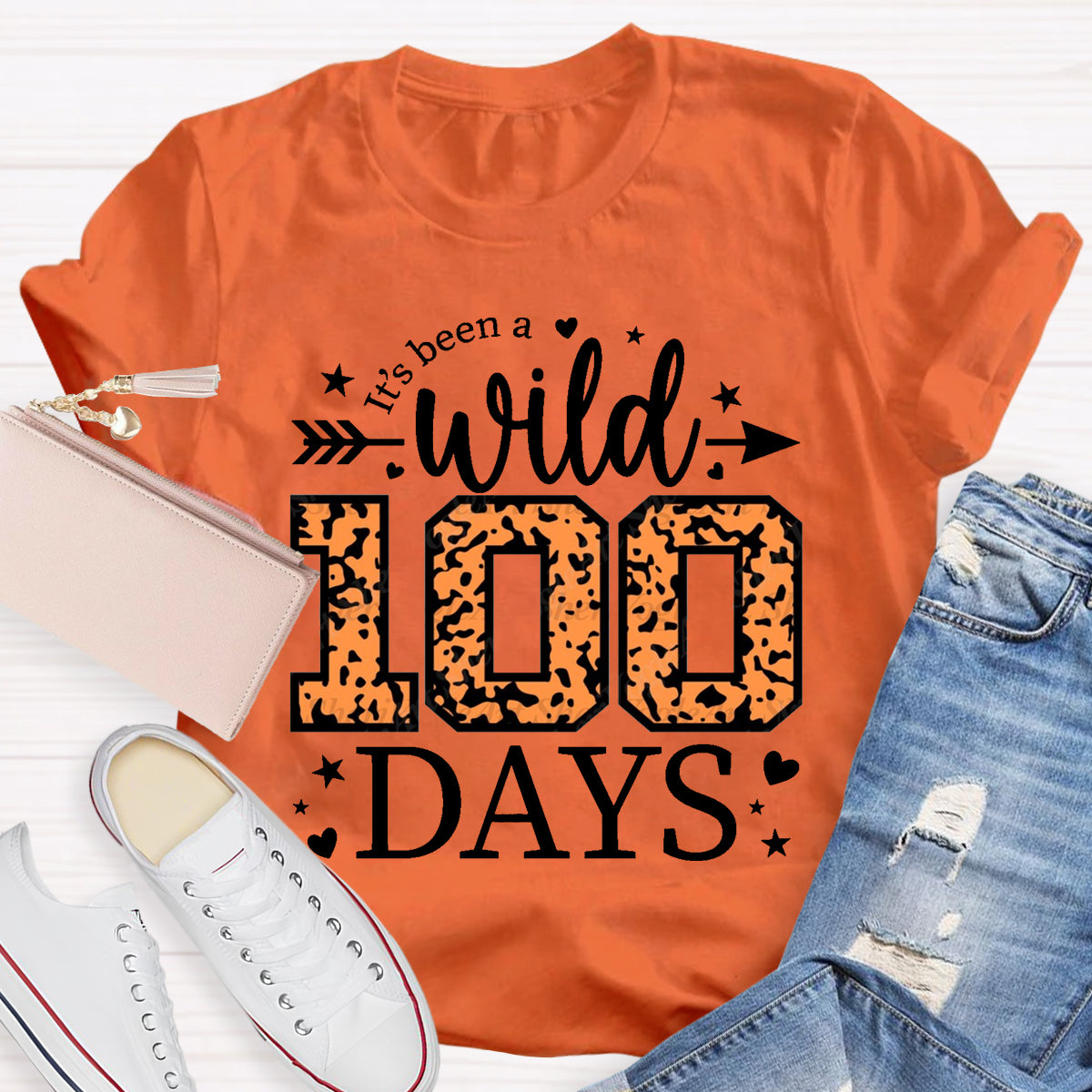 It'S Been A Wild 100 Days T-Shirt