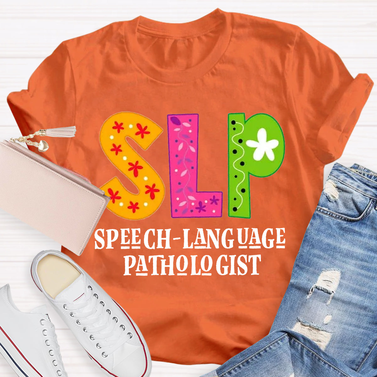 SLP Speech Language Pathologist Teacher T-Shirt