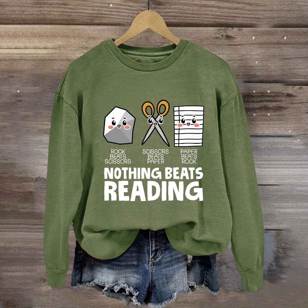 Nothing Beats Reading Sweatshirt