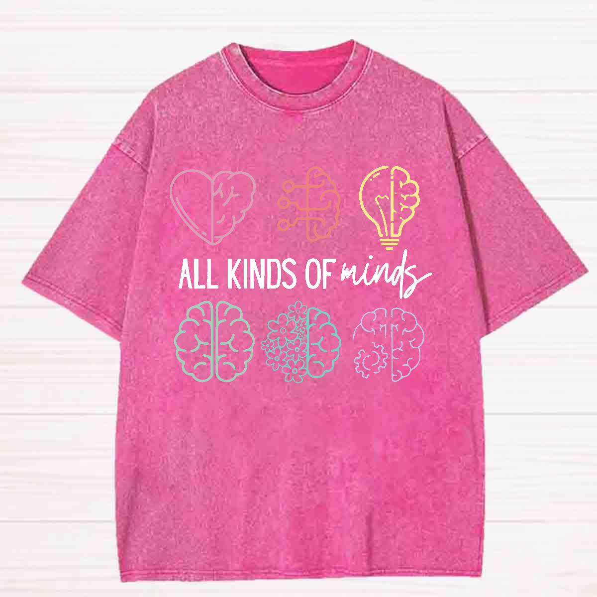 Minds Of All Kinds Brains Washed T-shirt