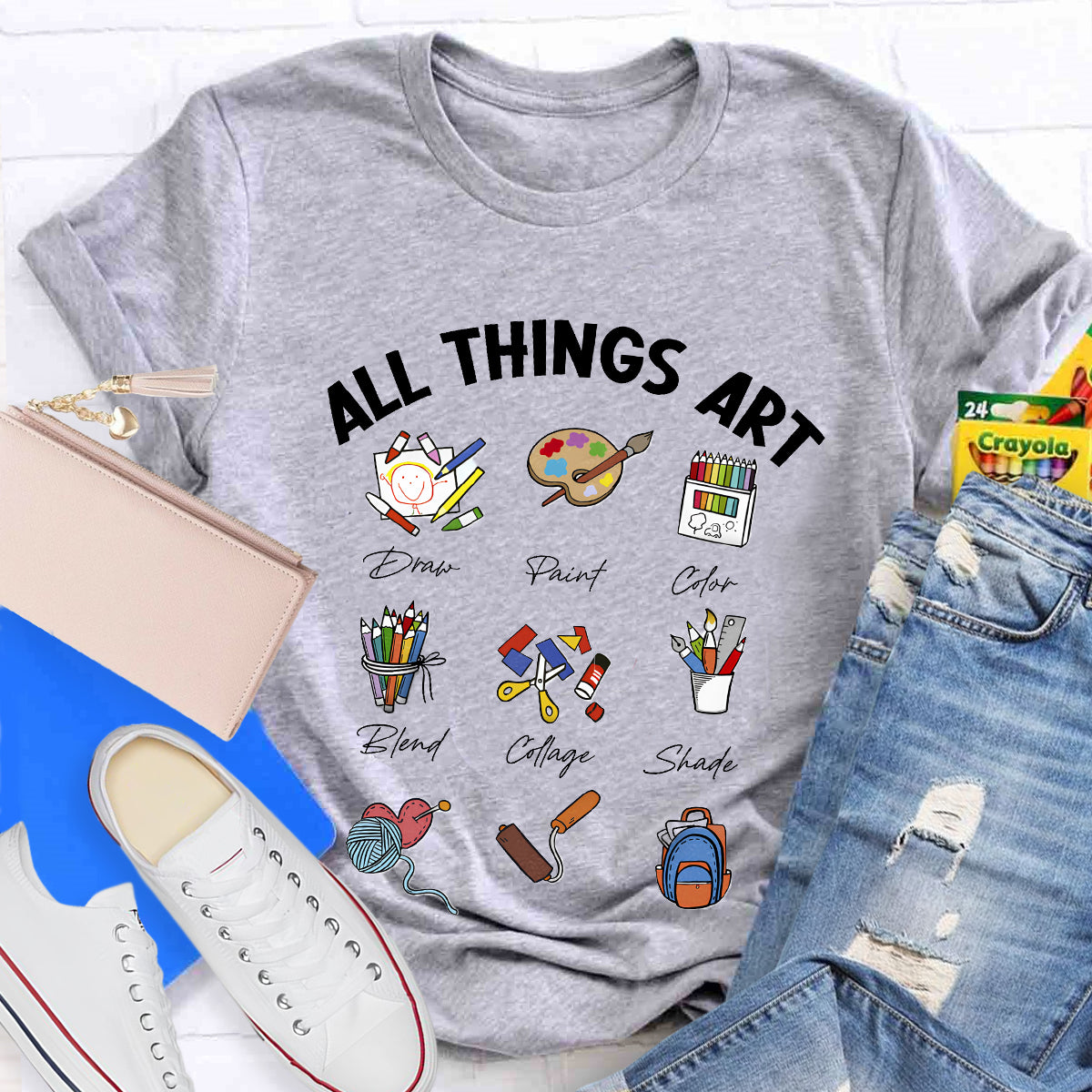 All Things Art Teacher T-Shirt
