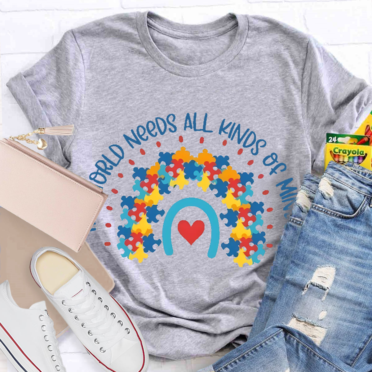 The World Needs All Kinds of Minds T-Shirt