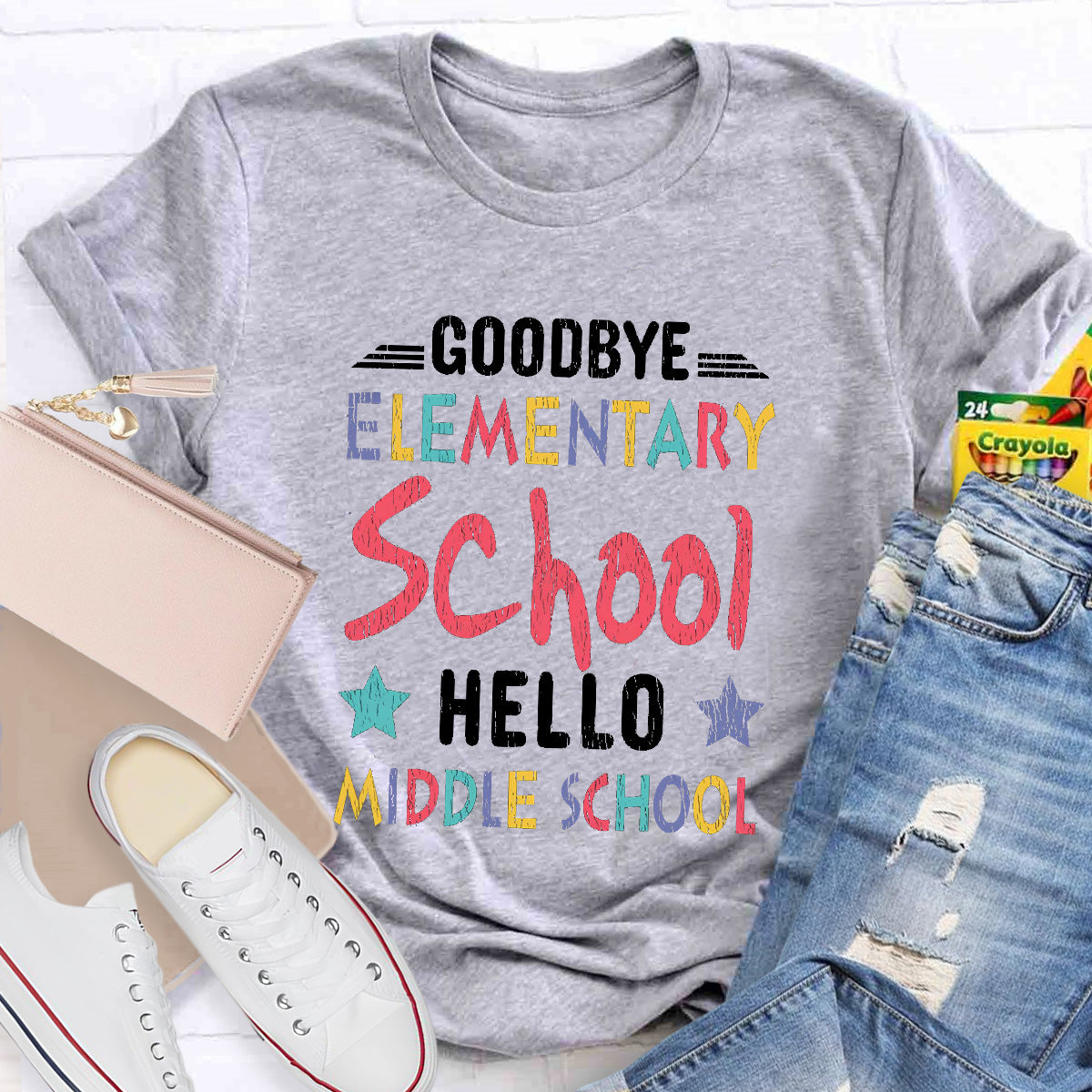Hello Middle School Teacher T-Shirt