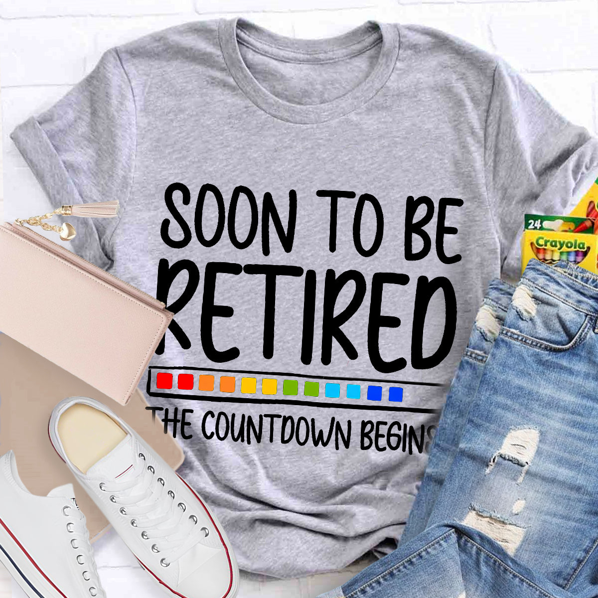 Soon To Be Retired The Countdown Begins Retirement T-Shirt