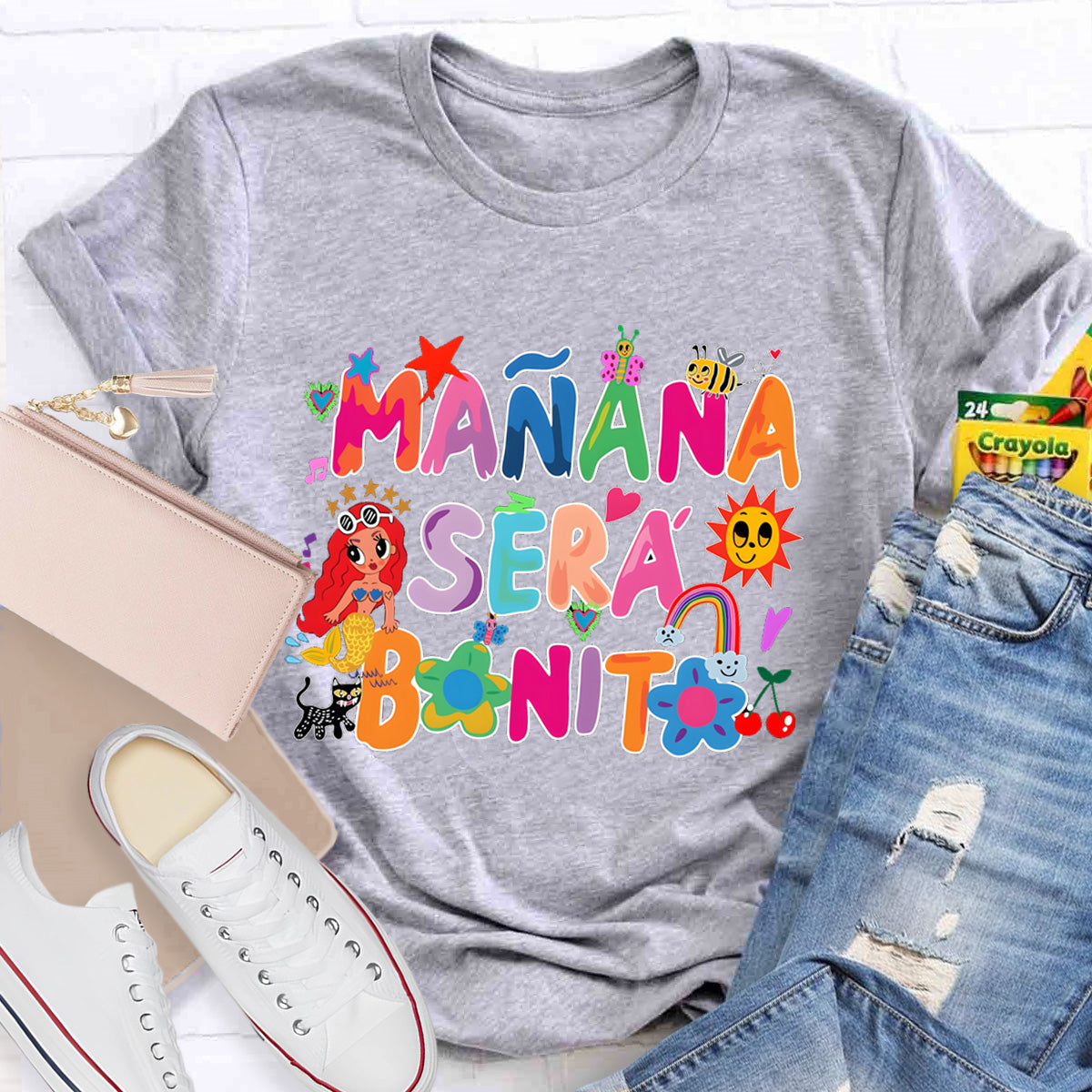 Mañana Sera Bonito Spanish Teacher T-Shirt
