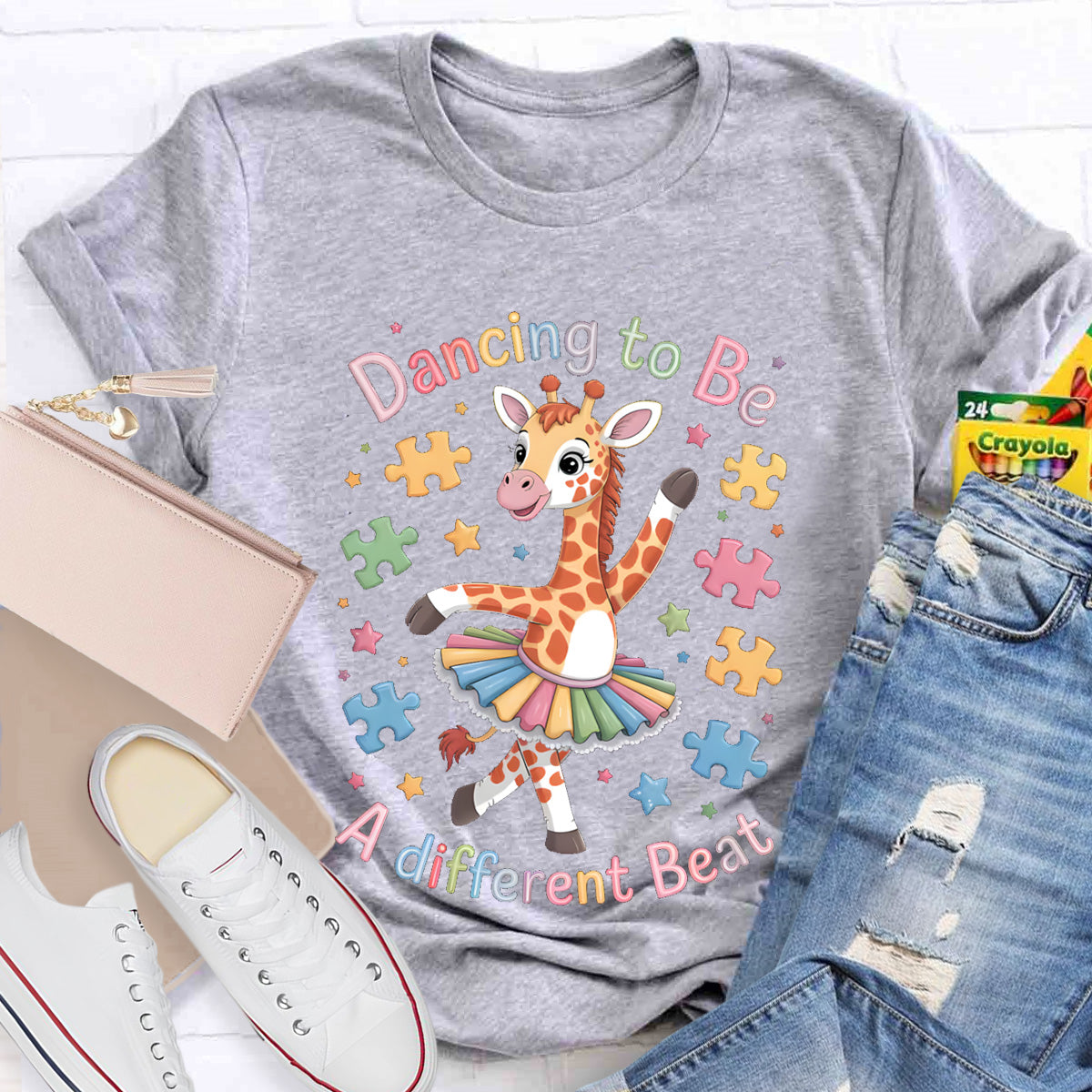 Dancing To Be A Different Beat Dance Teacher T-Shirt