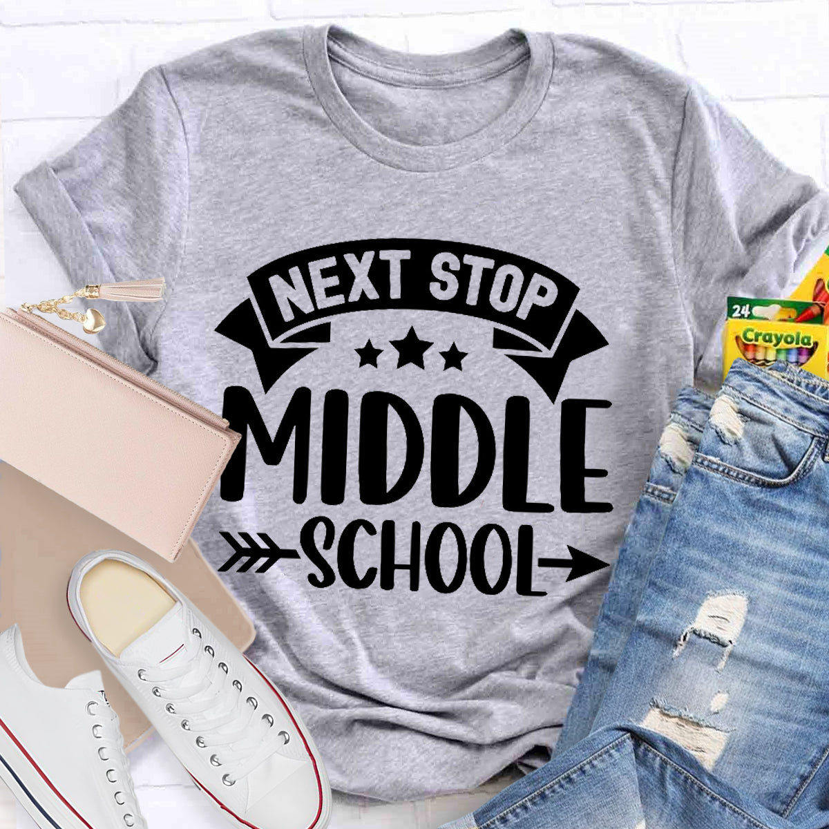 Next Stop Middle School Teacher T-Shirt