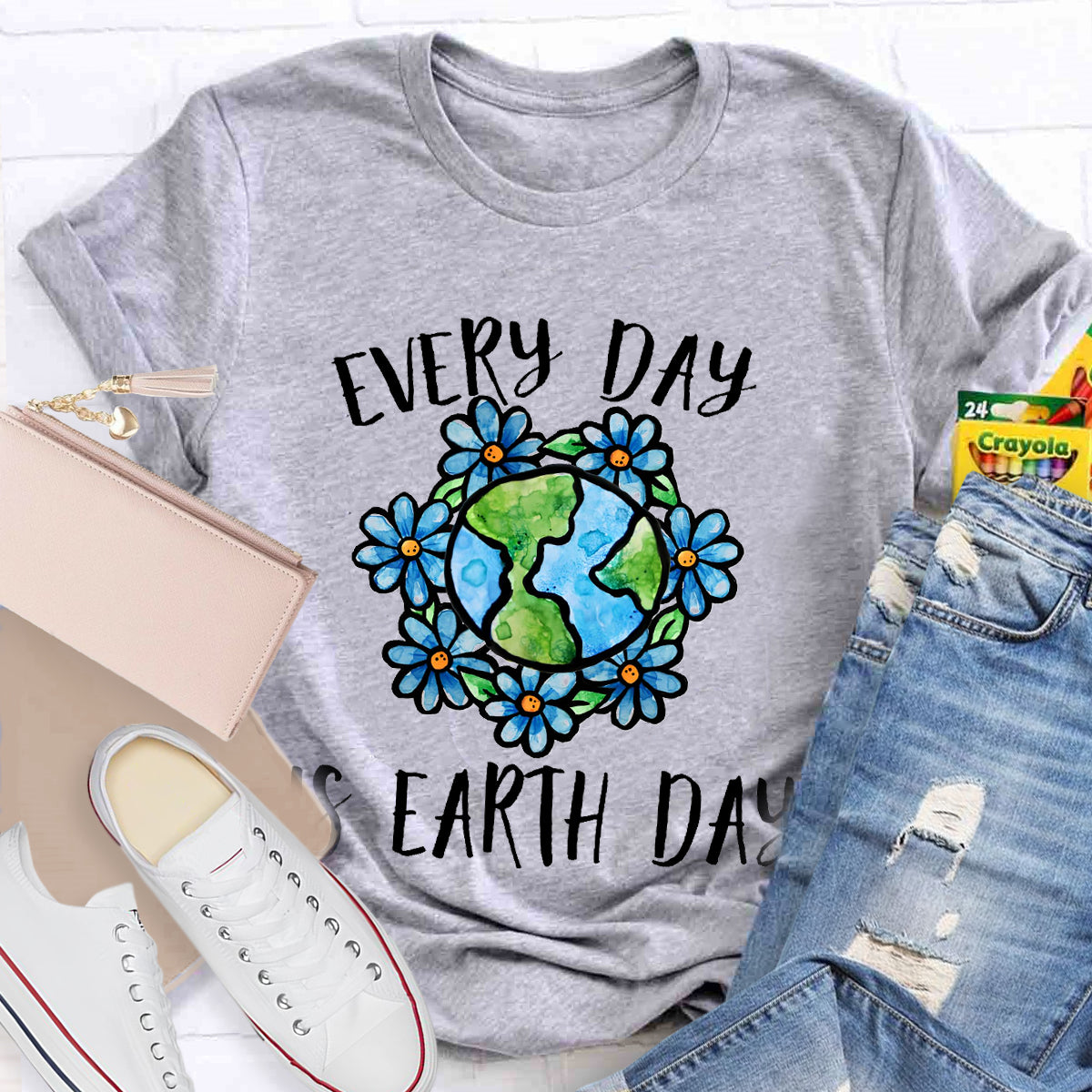 Everyday Is Earth Day Teacher T-Shirt