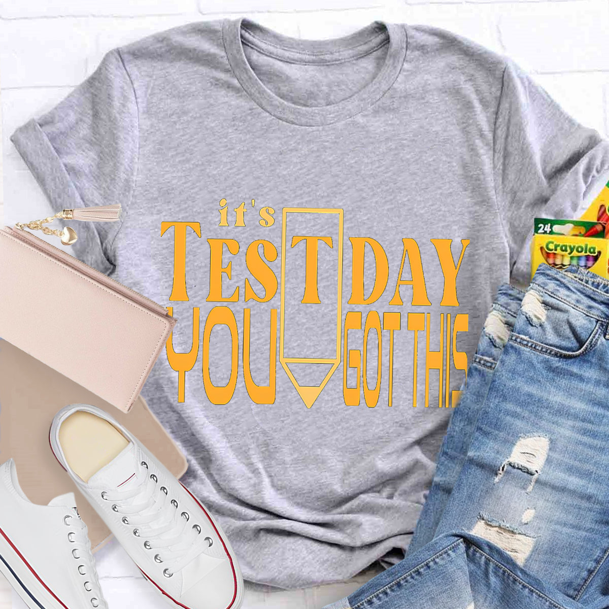You Got This Testday Pencil Teacher T-Shirt