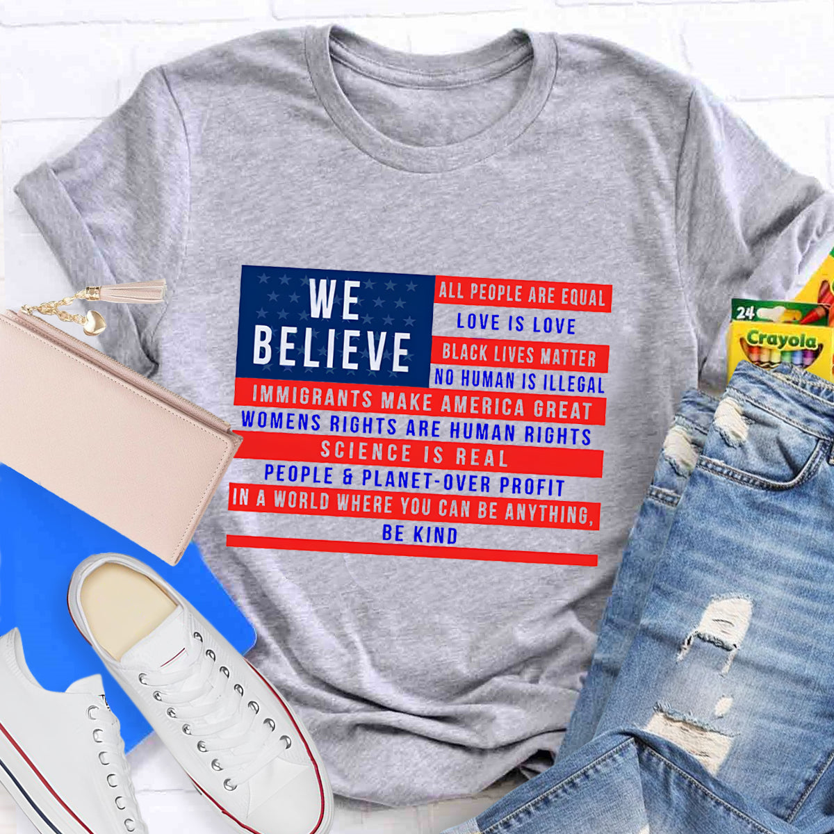 We Believe All People Are Equal T-Shirt