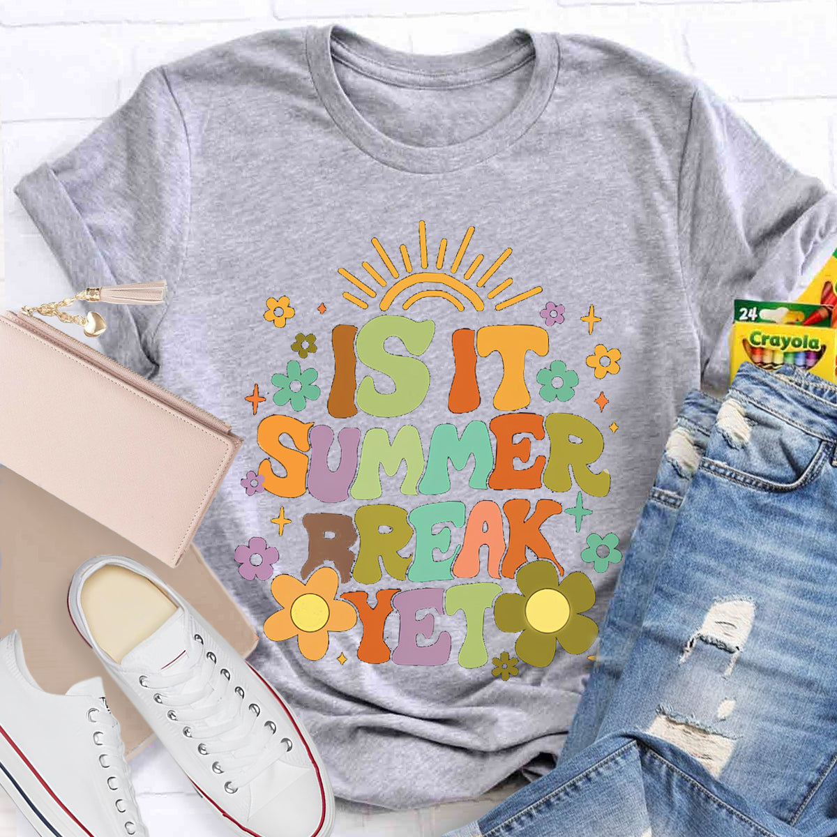 Is It Summer Break Yet Teacher T-Shirt