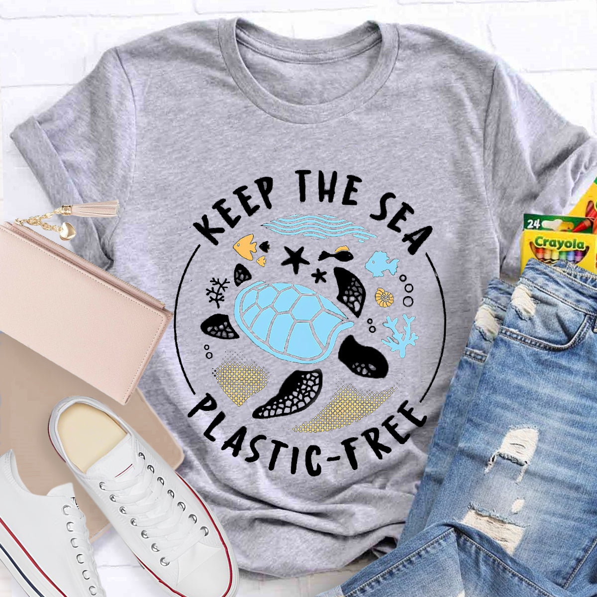 Keep The Sea Plastic Free T-Shirt