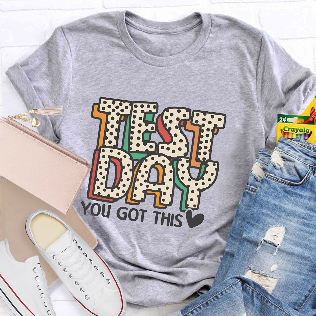 Text Day Teacher T-Shirt