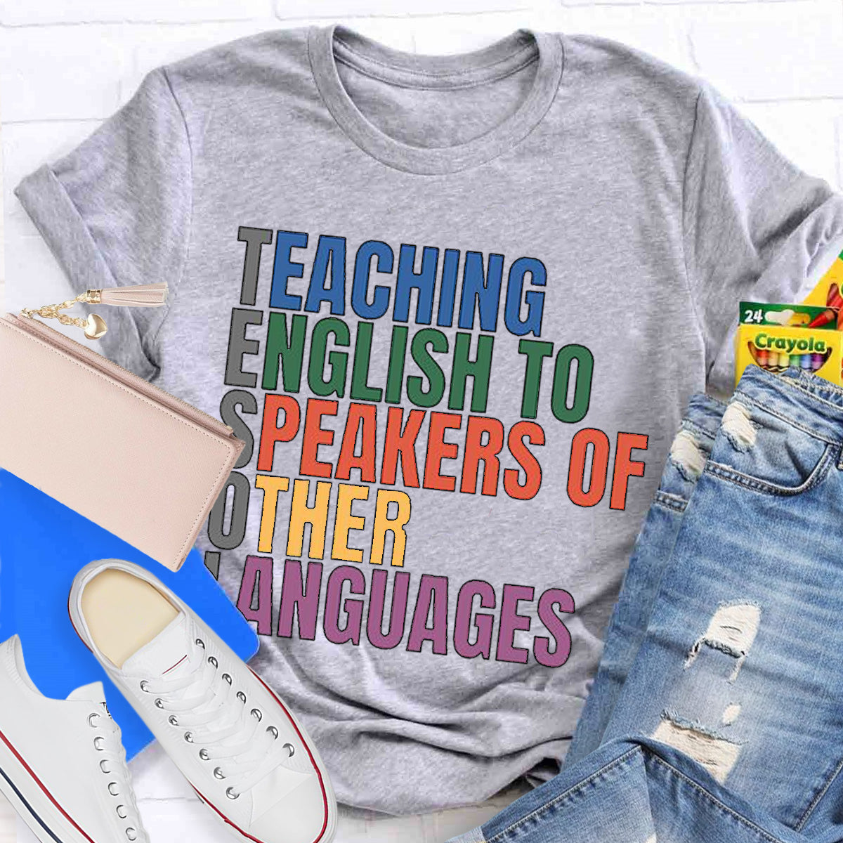 Teaching English to Speakers of Other Languages Teacher T-Shirt