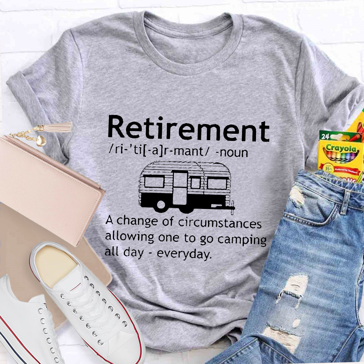 Retirement Explanation Teacher T-Shirt