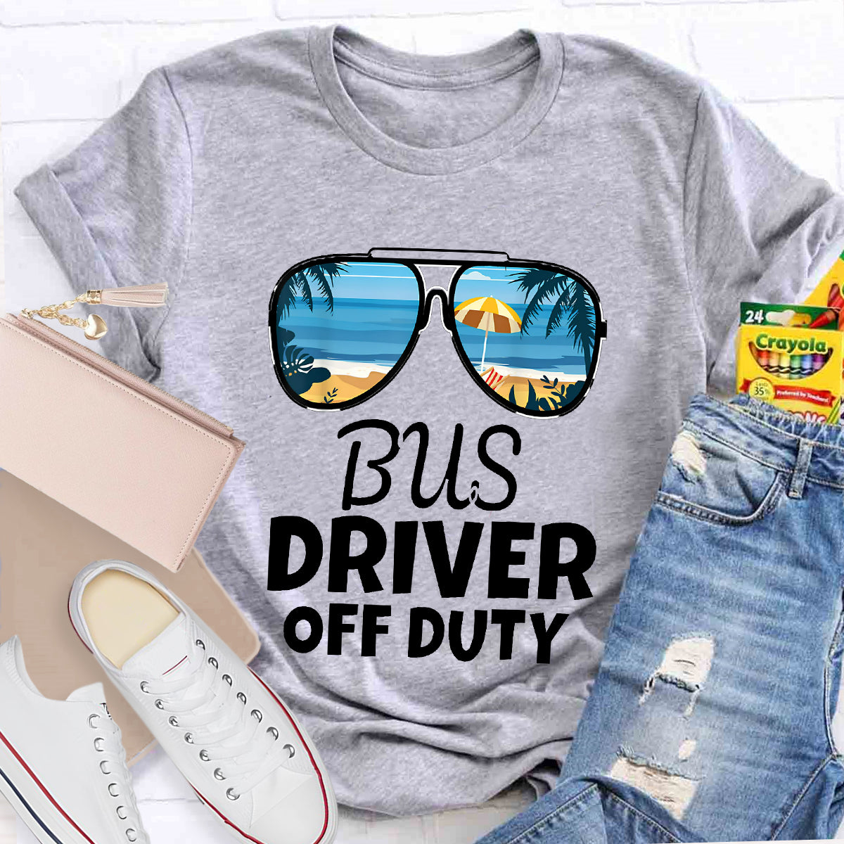 School Bus Driver Off Duty T-Shirt