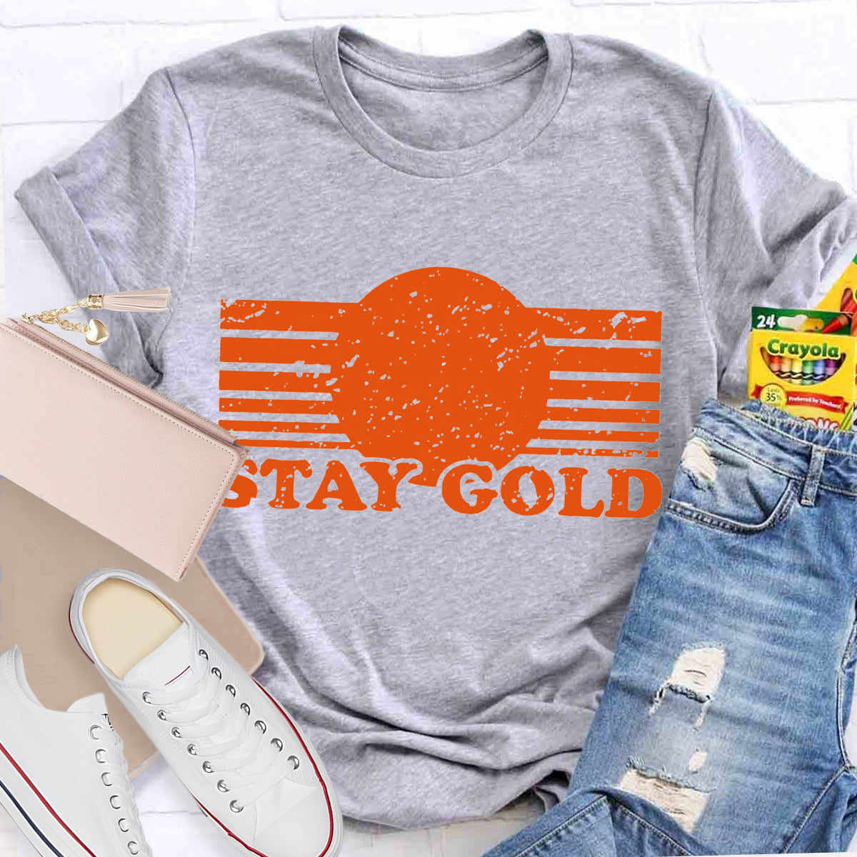 Stay Gold Teacher T-Shirt
