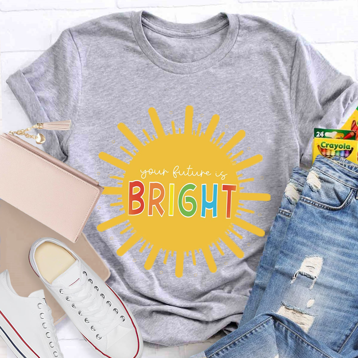You Future Is Bright Teacher T-Shirt