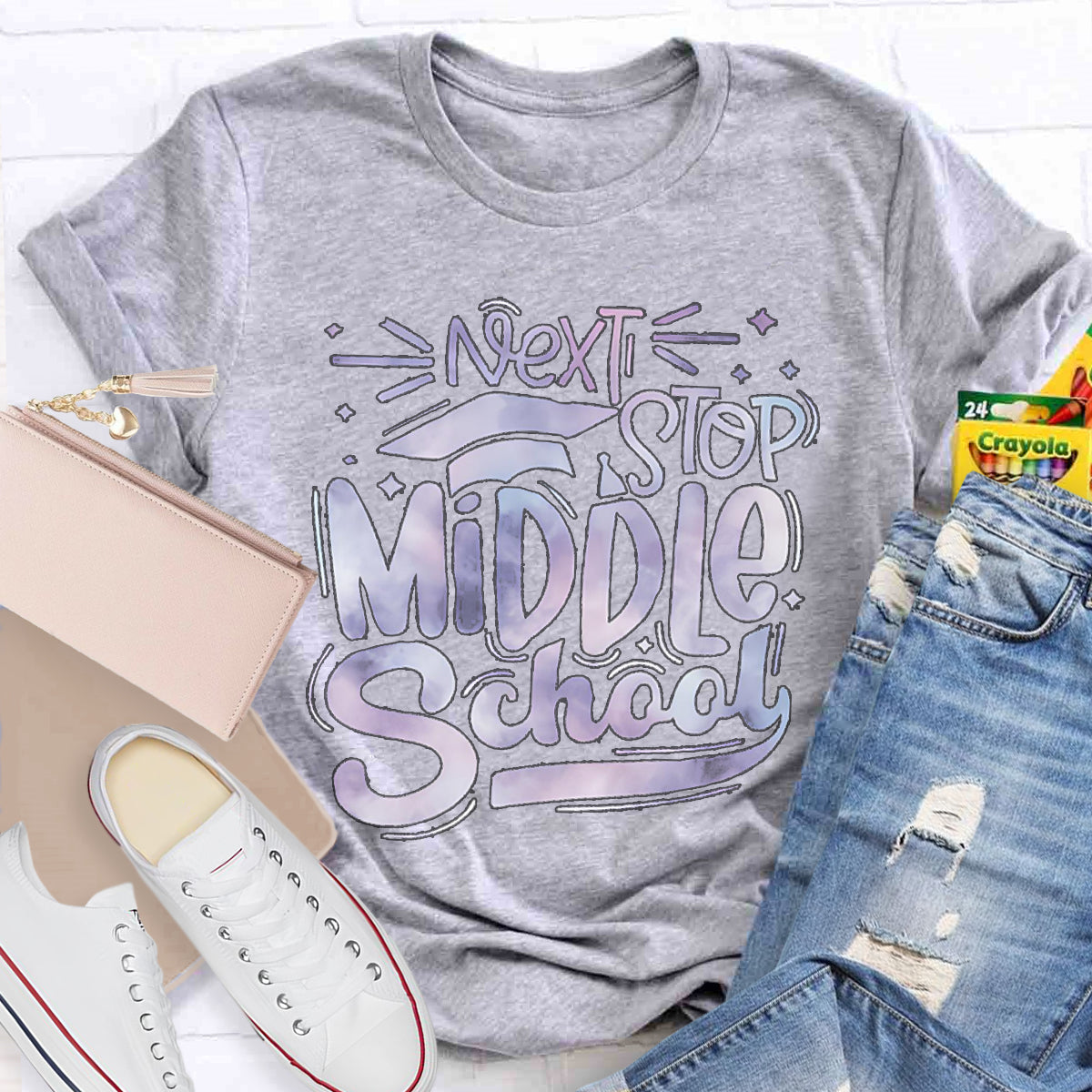 Next Stop Middle School Teacher T-Shirt