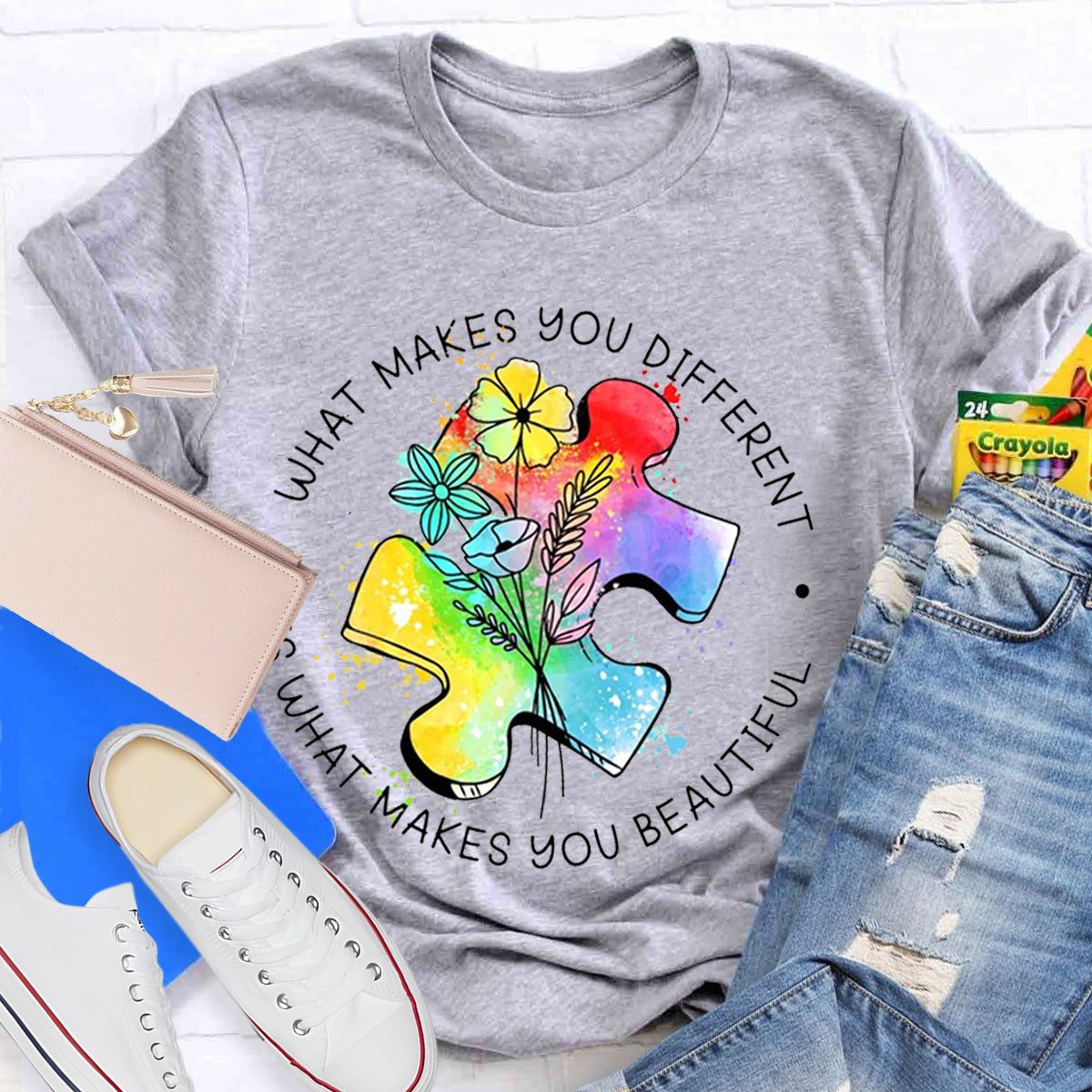 What Makes You Different Teacher T-Shirt