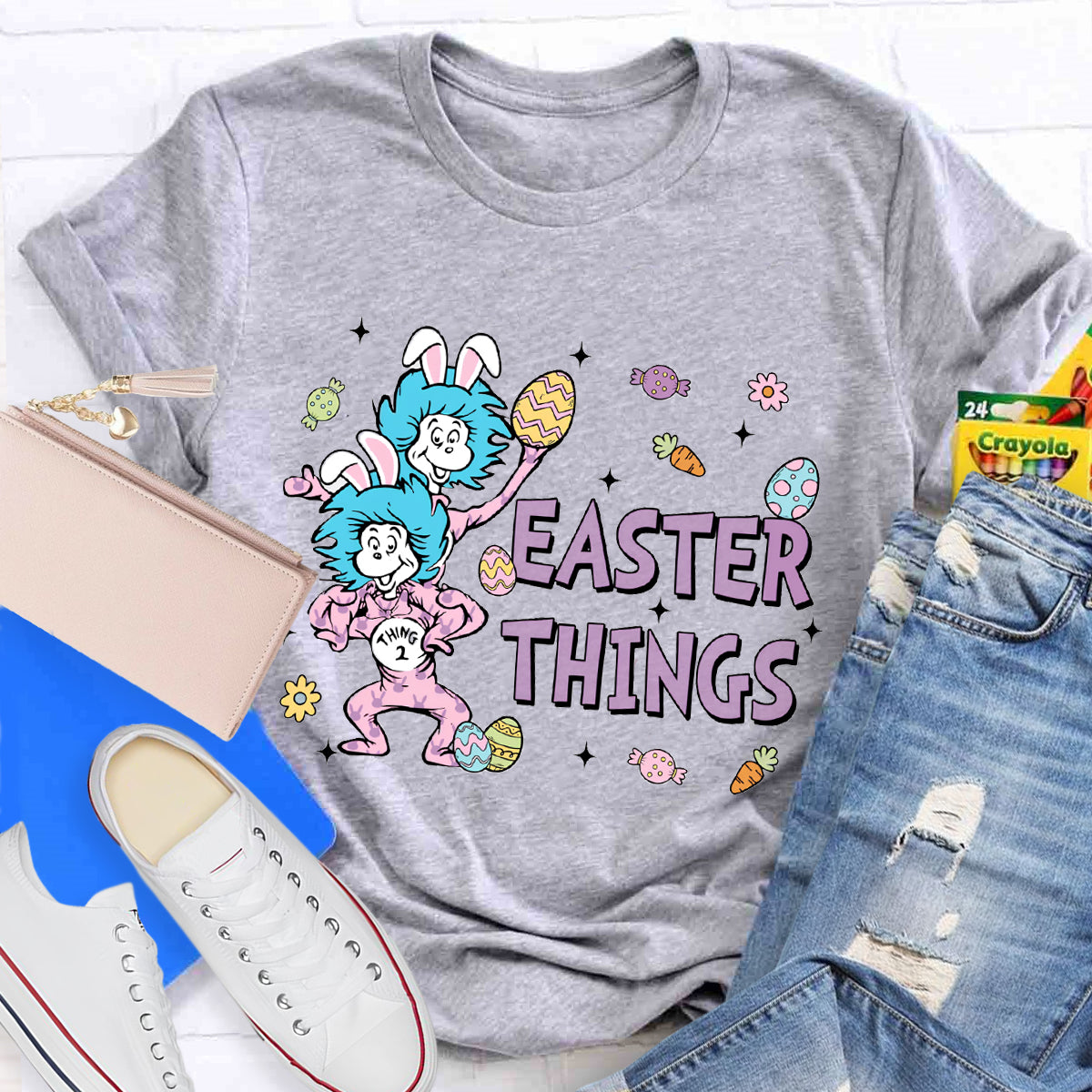 Easter Things Teacher T-Shirt