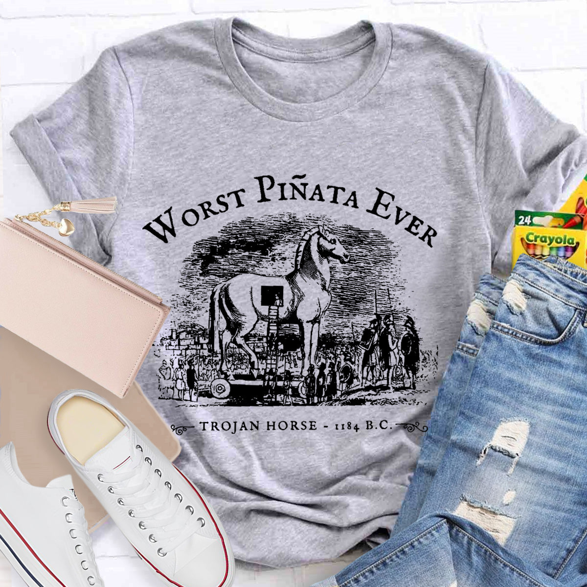 Worst Pinata Ever History Teacher T-Shirt