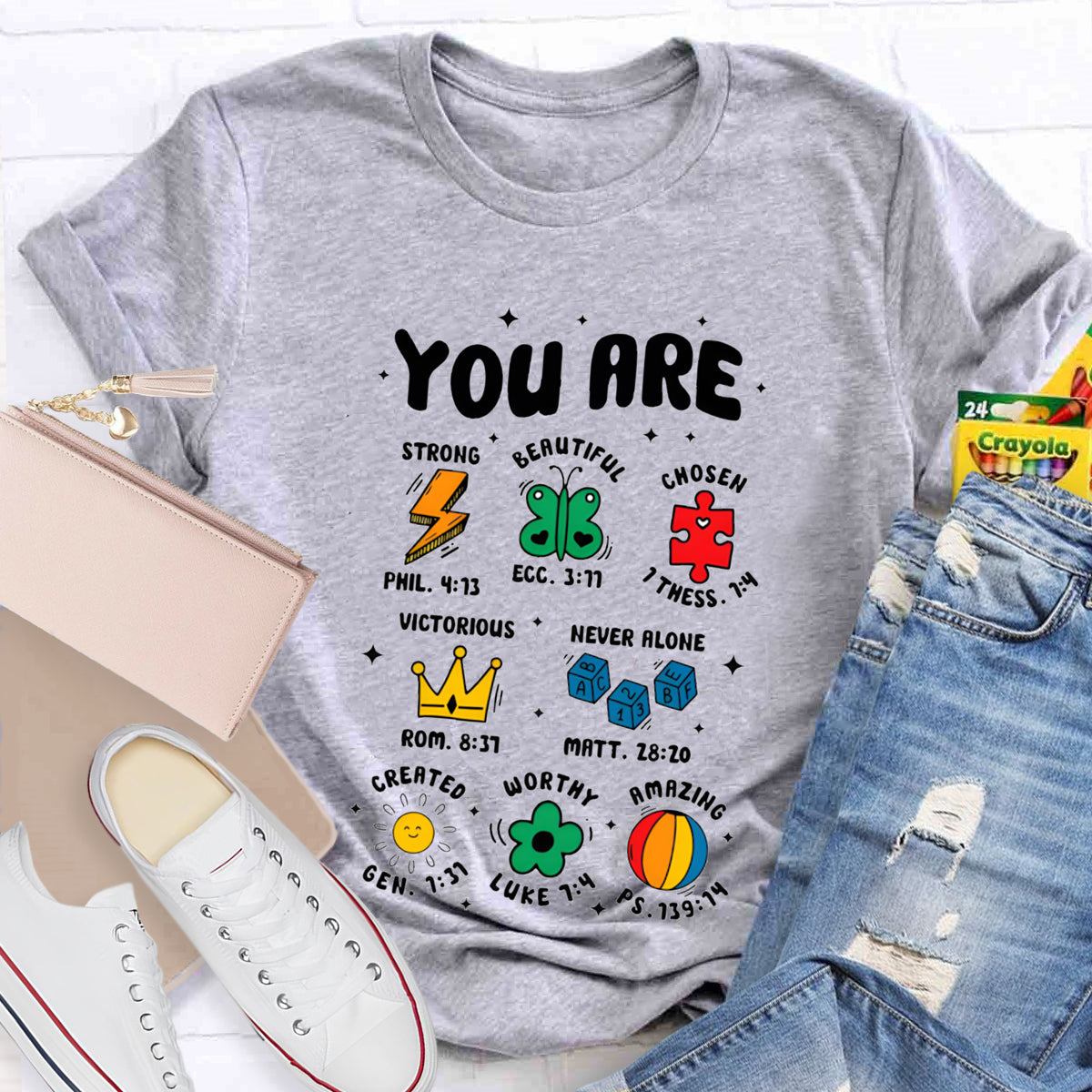 You Are Never Alone Teacher T-Shirt