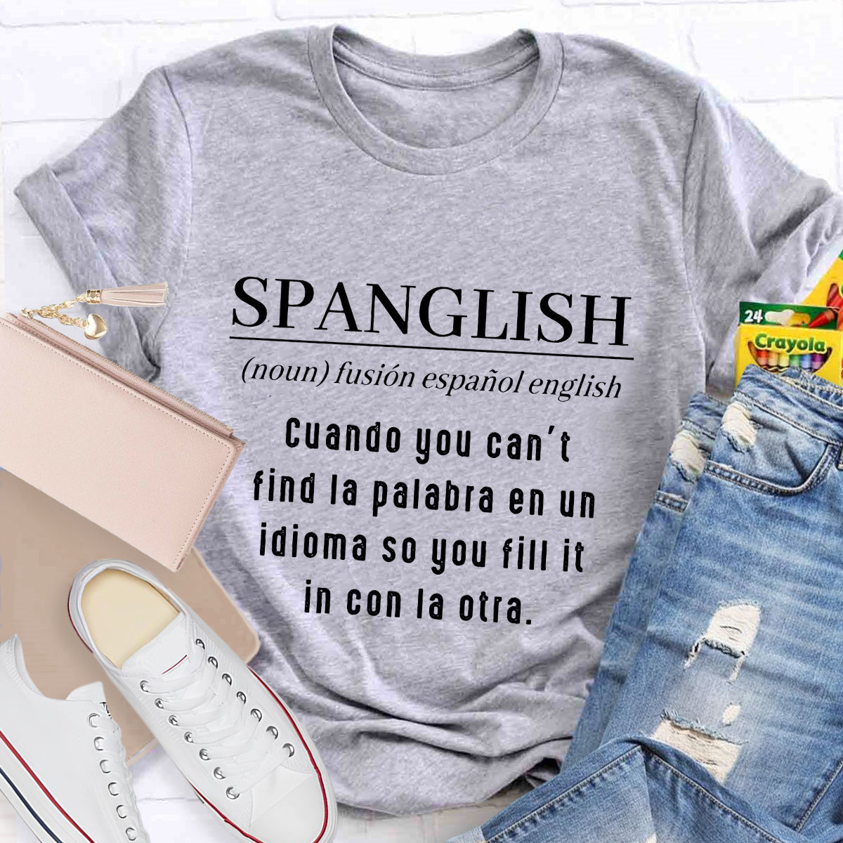 Spanglish Teacher T-Shirt