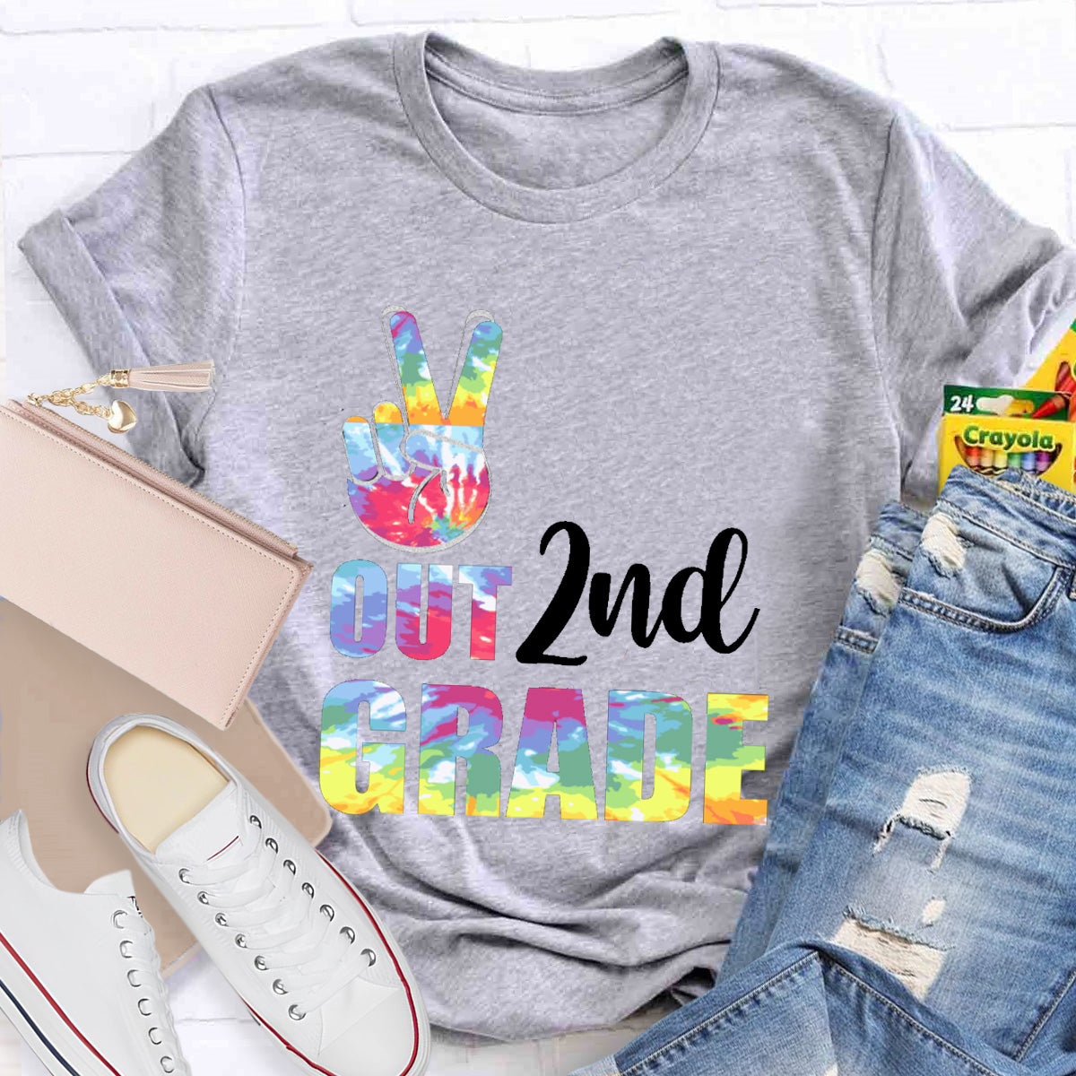 Personalized Grade Out 2nd Grade Teacher T-Shirt