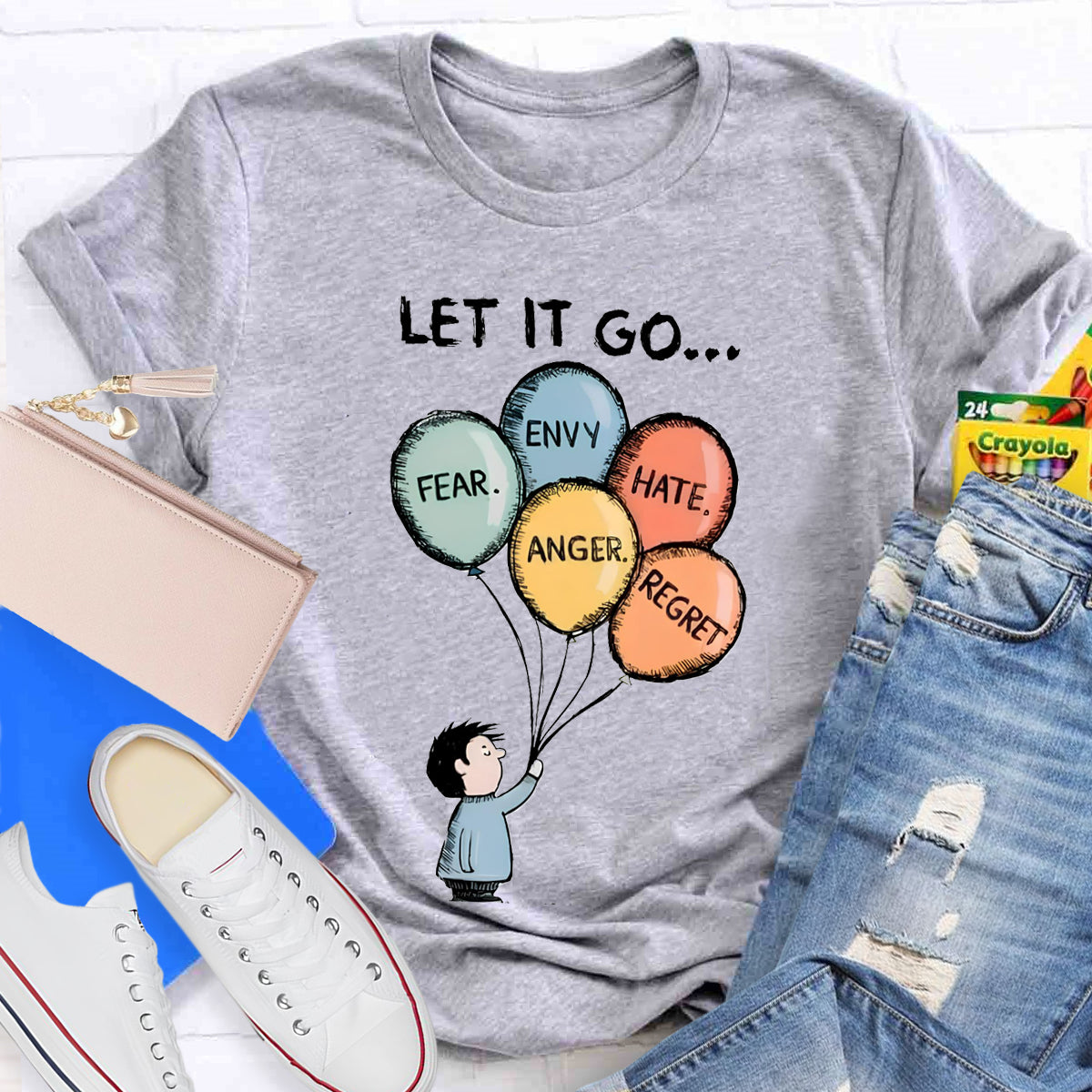 Let It Go Hate Angry T-Shirt