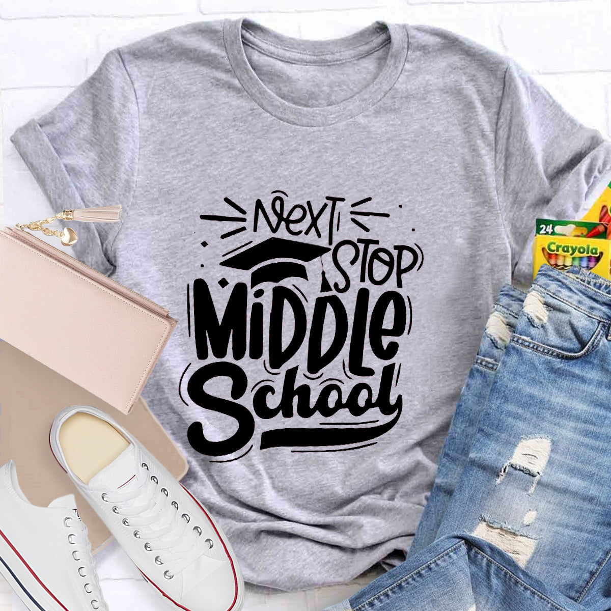 Next Stop Middle School Teacher T-Shirt