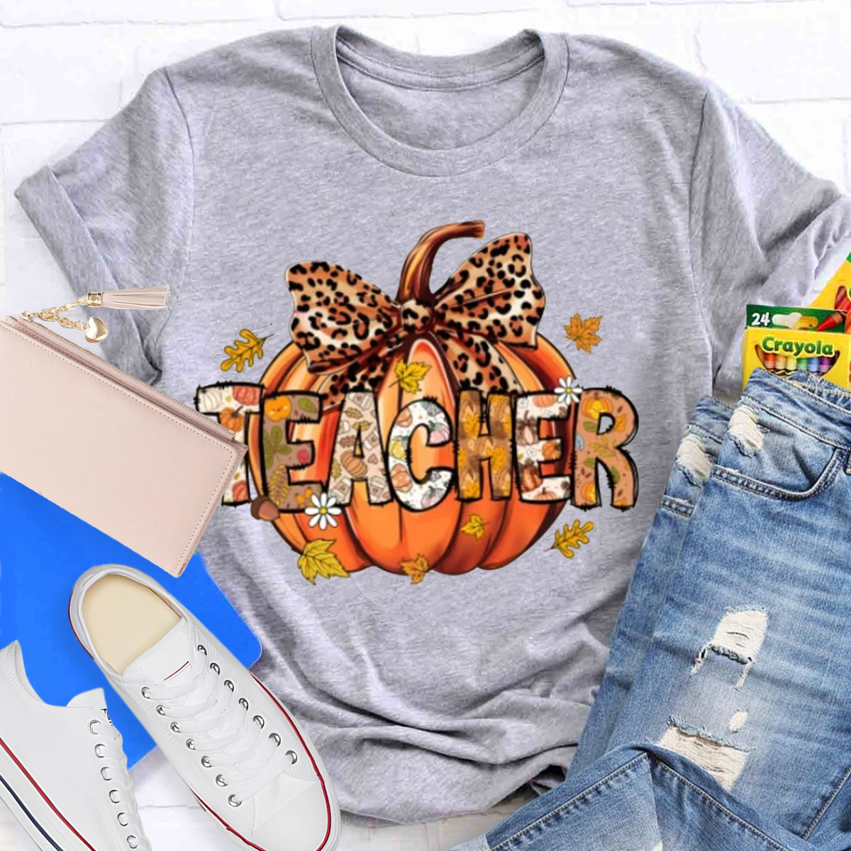 Teacher Pumpkin Teacher T-Shirt