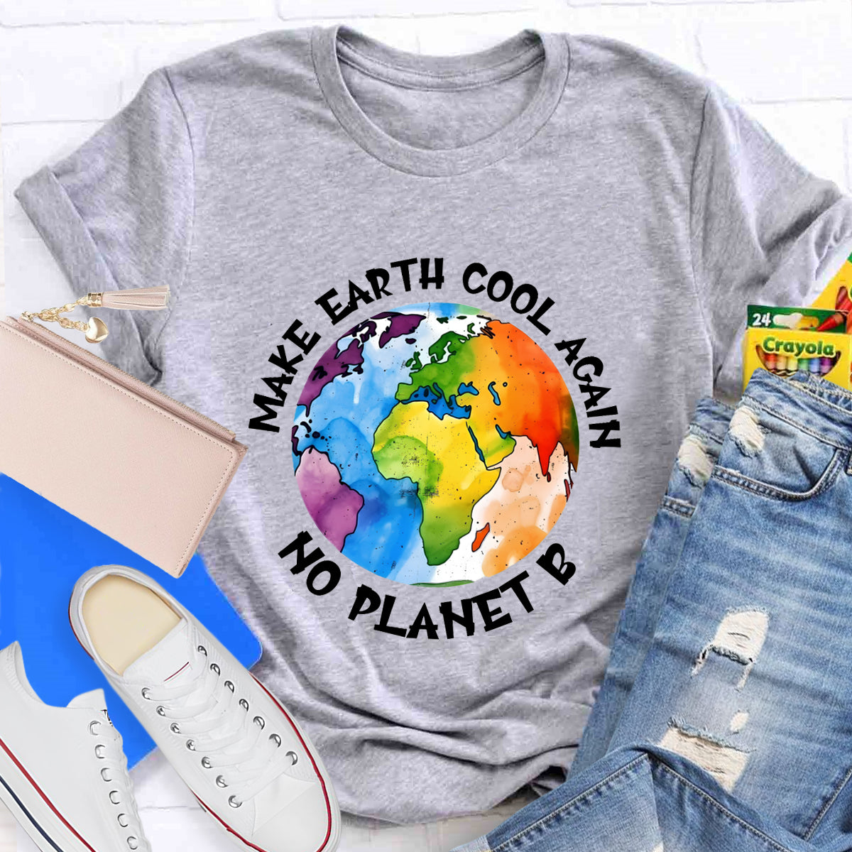 Make Earth Cool Again No Planet B T-Shirt