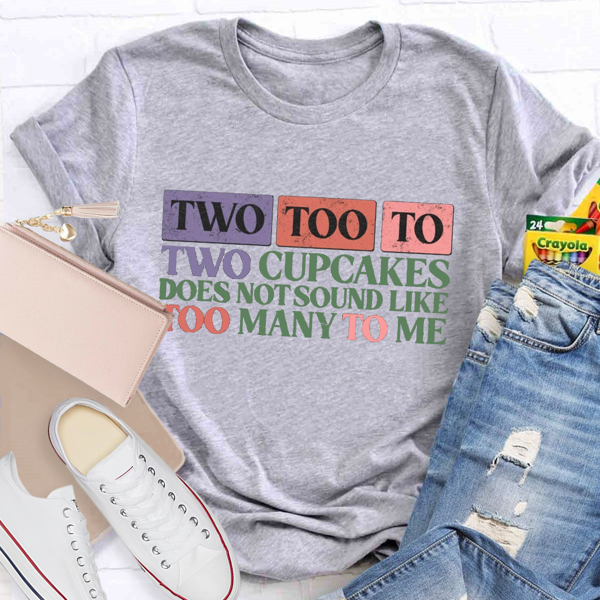 Two Too To Grammar English Teacher T-Shirt