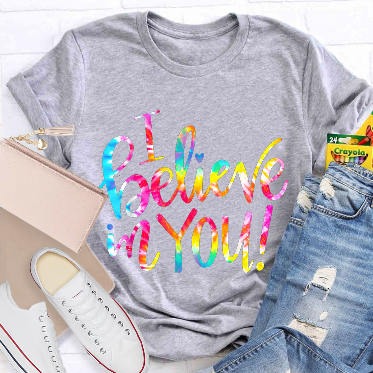 Test Day I Believe You Teacher T-Shirt