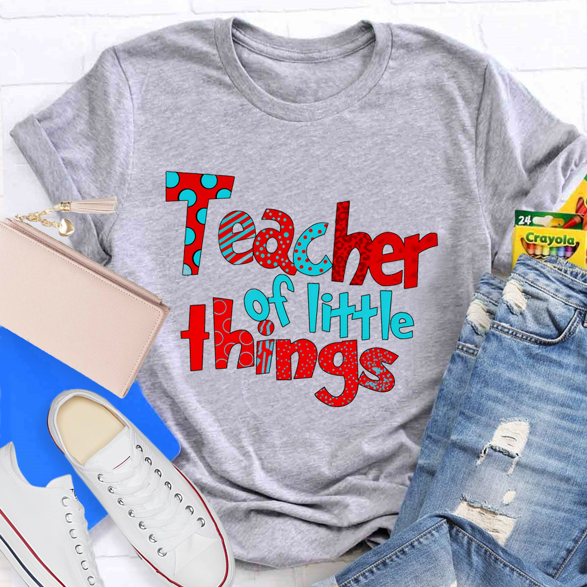 Teacher Of Little Things Teacher T-Shirt